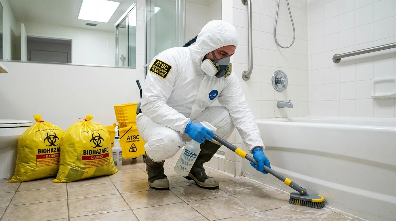 Decontamination equipment deployed for Blood Cleanup in Yaphank